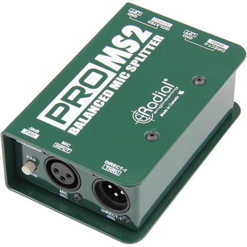 Radial Engineering ProMS2 Passive Microphone Splitter