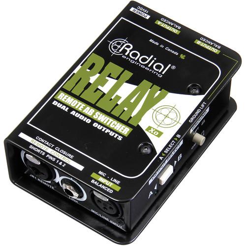Radial Engineering Relay Xo Balanced Remote AB switcher