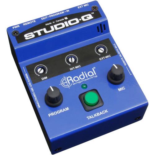 Radial Engineering Studio-Q Talkback Interface with Built-In Mic