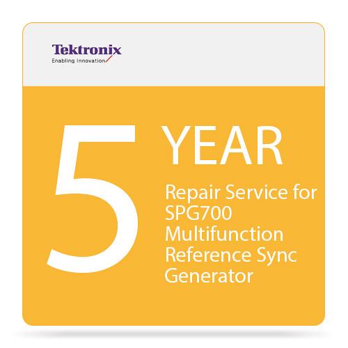Tektronix 5-Year Repair Service for SPG700 Multi-Function Reference Sync Generator