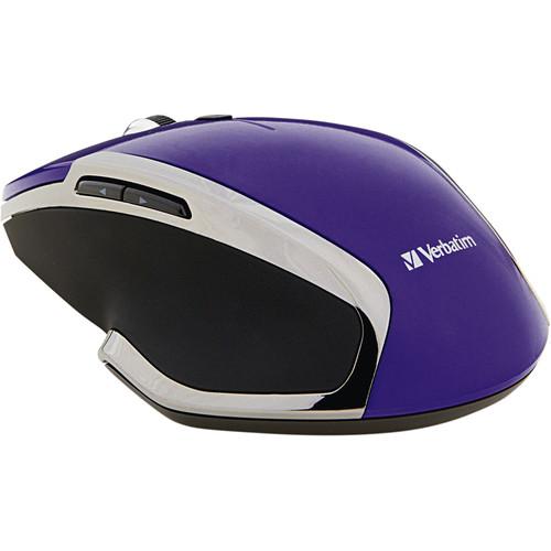 Verbatim Wireless Notebook 6-Button Deluxe Blue LED Mouse