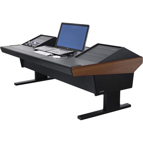 Argosy V2R Universal Workstation Desk with Two VR1000 10 Upper Rack Module