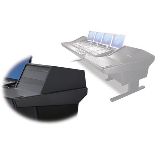 Argosy V2RG Universal Workstation Desk with Two VR1005 10U Front, 5U Rear Module