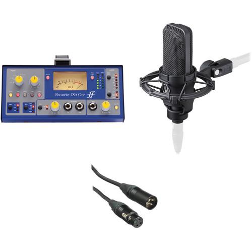 Audio-Technica AT4040 Condenser Microphone with Preamp & Cable Kit