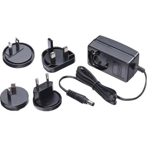 Avenview International Power Supply with EU, UK, & US Plugs
