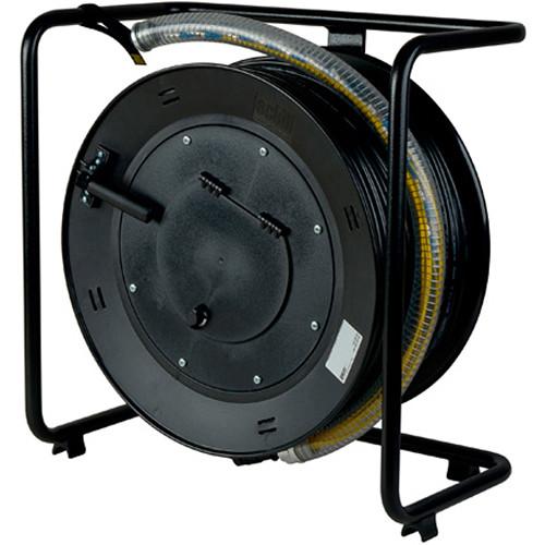 Camplex ProTac Series 12-Channel Single Mode Fiber Optic Tactical Snake on Reel with ST Connector