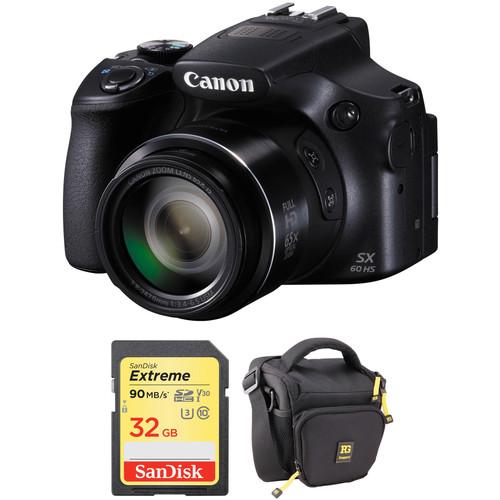 Canon PowerShot SX60 HS Digital Camera Basic Accessory Kit