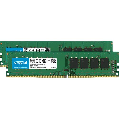 Crucial 8GB DDR4 2400 MHz UDIMM Memory Kit