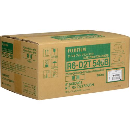 FUJIFILM 6 x 8 9" Thermal Photo Paper Ribbon Set for ASK-2000 & ASK-2500 Printers