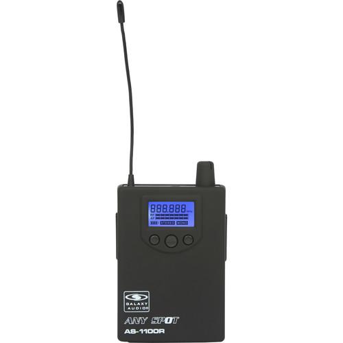 Galaxy Audio AS-1100RN Bodypack Receiver with EB10 Ear Bud