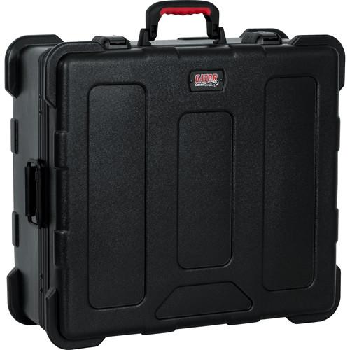 Gator Cases ATA Molded Mixer Case with 12U Pop-Up Rack Rails