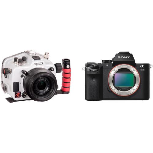 Ikelite Underwater Housing with TTL Circuitry and Sony Alpha a7 II Digital Camera Body Kit