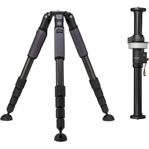 Induro GIT505XXL Grand Series 5 Stealth Carbon Fiber Tripod with MGC45S Geared Center Column Kit