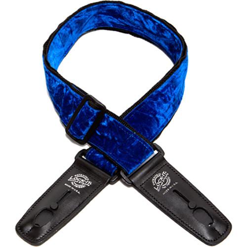 Lock-It 2" Casino Lounge Series Crushed-Velvet Guitar Strap