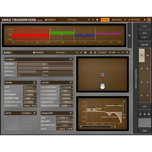 MeldaProduction MMultiBandReverb - Stereo Reverb Plug-In
