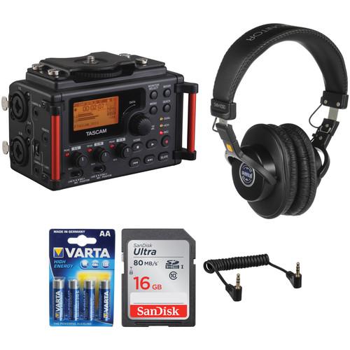 Tascam DR-60DmkII to Camera Essentials Kit