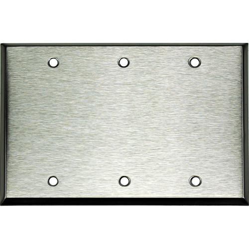 Whirlwind 3-Gang Blank Wall Plate