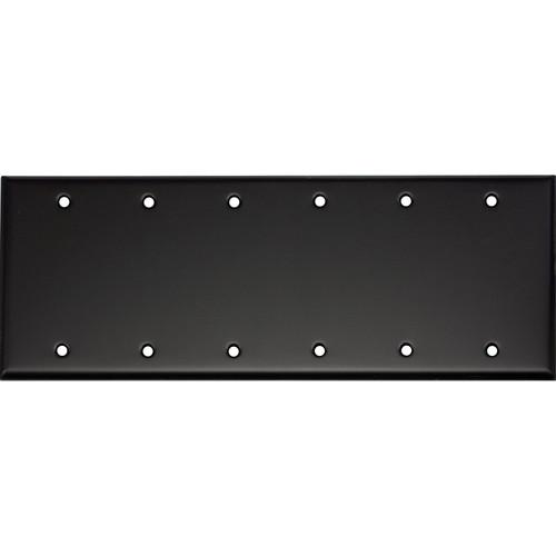 Whirlwind 6-Gang Blank Wall Plate