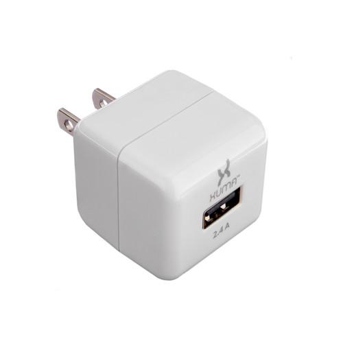 Xuma 2.4A USB Charger with Folding Prongs