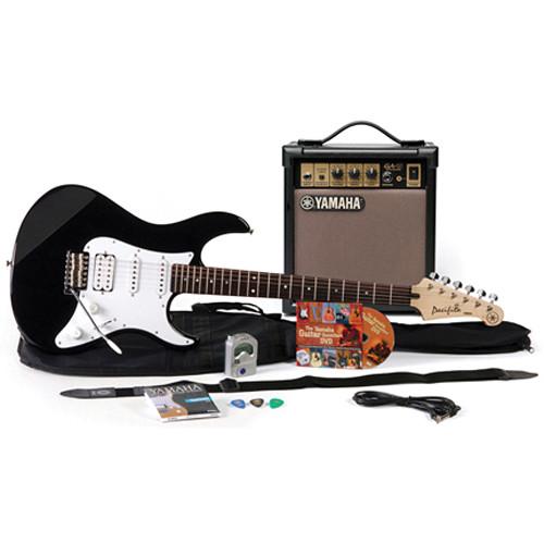 Yamaha Gigmaker Electric Bundle - Pacifica PAC012 Electric Guitar & 15-Watt Amplifier with Accessories