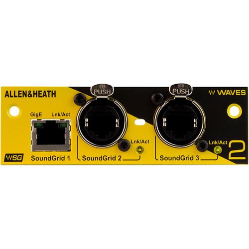 Allen & Heath M-WAVES V2 Audio Networking Card for iLive, GLD, and ME Digital Mixing Systems