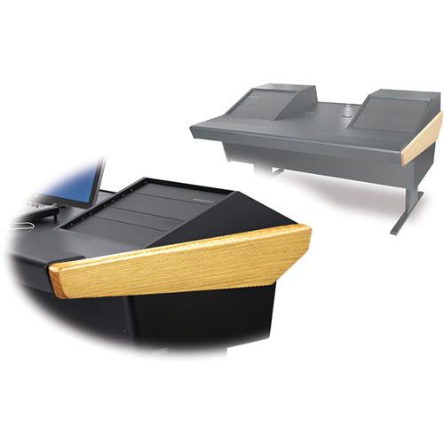 Argosy 70-70V2R Universal Workstation Desk with 25" Flat Desk Insert and Two VR1000 Front 10 RU