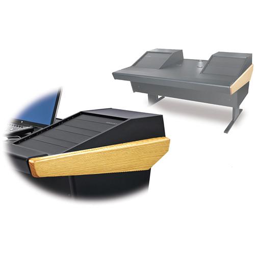 Argosy 70-70V2R Universal Workstation Desk with 25" Flat Desk Insert and Two VR1503 Front 15 RU & Rear 3 RU