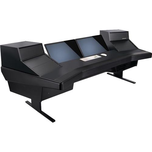 Argosy Dual 15L Workstation Desk with DR847 12 Front RU & 7 Rear RU