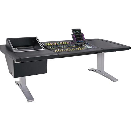 Argosy Eclipse 3-Bucket Console Workspace for Avid S6 Workstation with Left Side 8 RU and Right Side Desk Surface