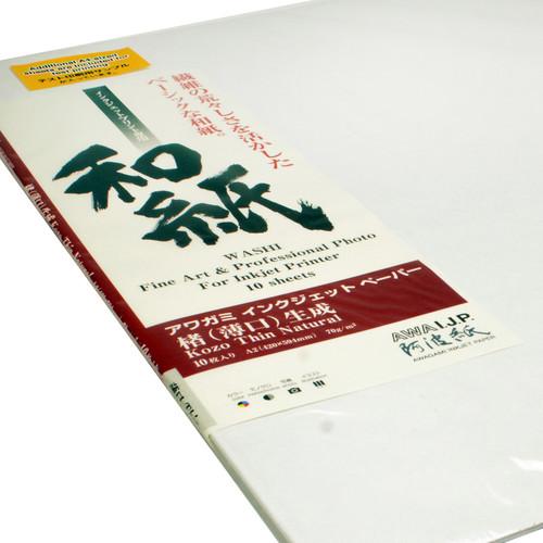 Awagami Factory Kozo Thin Natural Fine-Art Inkjet Paper