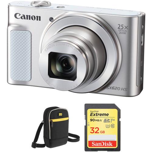 Canon PowerShot SX620 HS Digital Camera with Free Accessory Kit