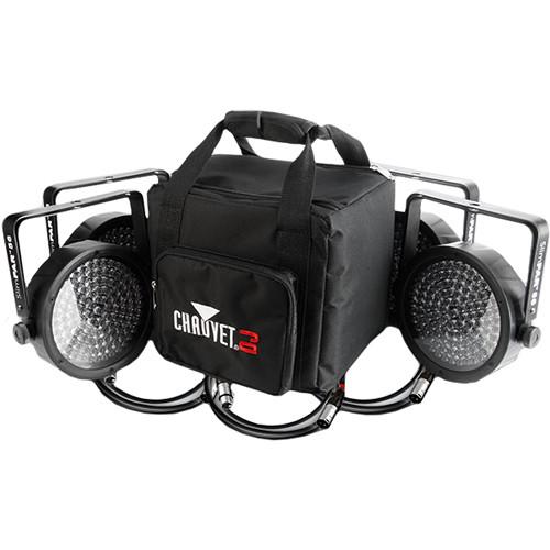 CHAUVET DJ SlimPACK 56 LT - RGB LED Light Kit with Bag and Cables
