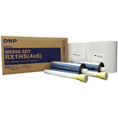 DNP 4 x 6" Media Set for DS-RX1HS & RX1 Printers