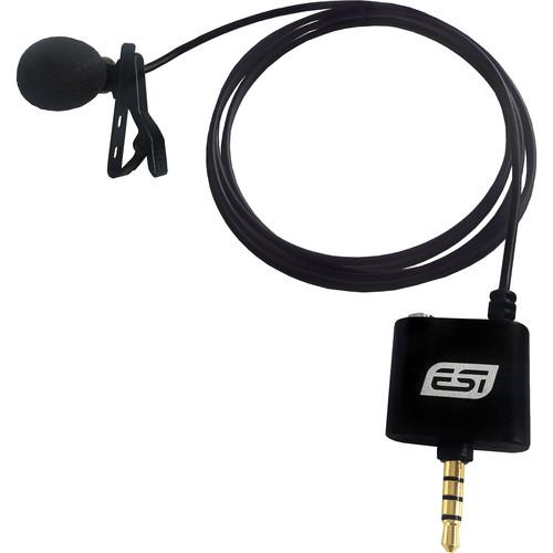 ESI cosMik Lav Professional Lavalier Condenser Microphone for Smartphones