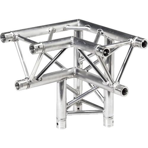 Global Truss Three-Way 90° Apex Down - Right Corner for F33 Triangular Truss System