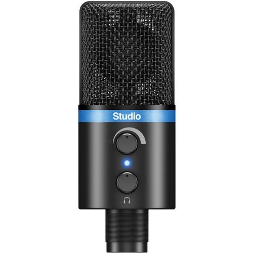 IK Multimedia iRig Mic Studio, Portable Large-Diaphragm Digital Microphone