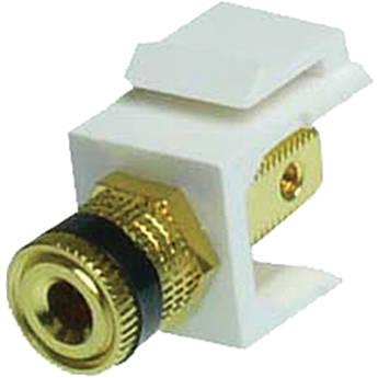 NTW Speaker Post Black Snap-in Keystone Jack