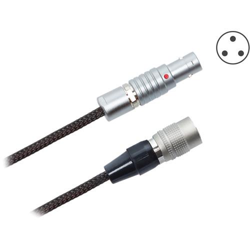 Redrock Micro 4-Pin Hirose to 3-Pin LEMO flexCable for powerPack