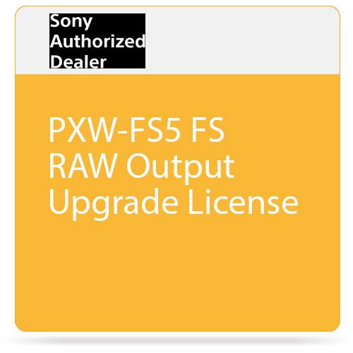 Sony PXW-FS5 FS RAW Output Upgrade License