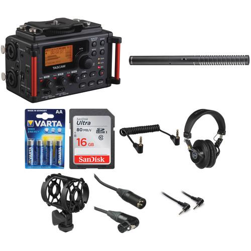 Tascam DR-60DmkII Recorder Filmmaker Kit