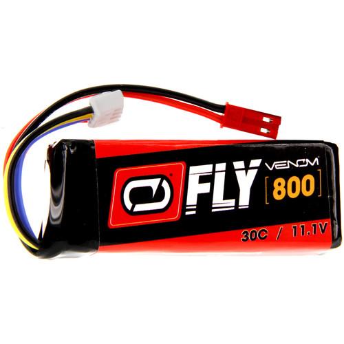 Venom Group Fly 30C 3S 800mAh 11.1V LiPo Battery with JST Plug