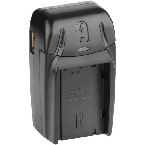 Watson Compact AC DC Charger Kit with Battery Adapter Plate for EN-EL7