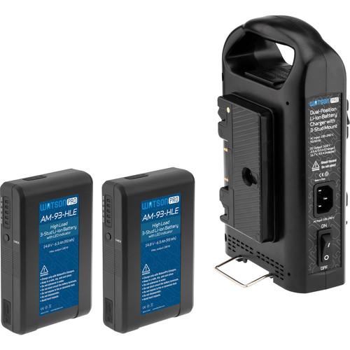 Watson Pro Two 15A High-Load 14.8V 93Wh Batteries & Dual Position Charger Kit