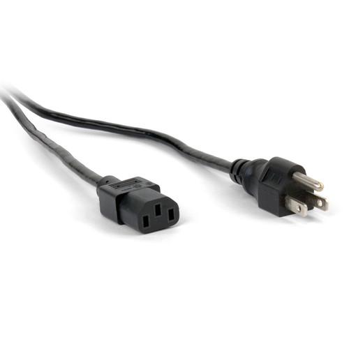 Williams Sound WLC 004 3-Pin US Main Power Cord for CHG 3512 Charger, IC-2 Control Console, and WIR TX75 Transmitter