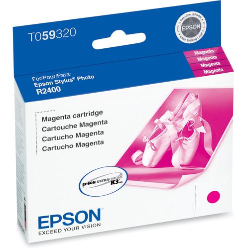Epson UltraChrome K3 Magenta Ink Cartridge for Stylus Photo R2400 Printer