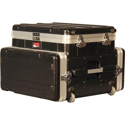 Gator Cases GRC-Studio4GO-W ATA Style Case with Wheels for 4U Rack Mount Recording Device and a Laptop