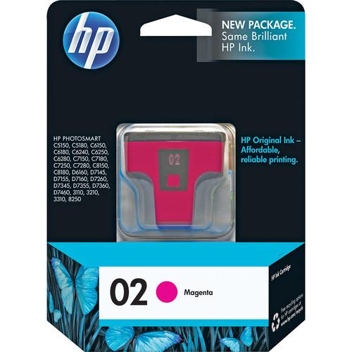 HP 02 Magenta Inkjet Print Cartridge