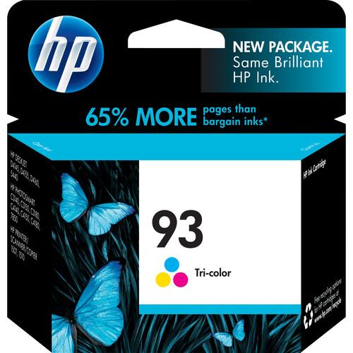 HP 93 Tri-Color Ink Cartridg for