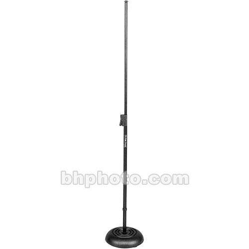 On-Stage Round Base Quick Release Telescoping Microphone Stand