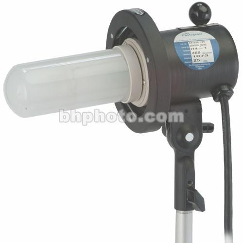 Photogenic AA12 - 800 Watt Second Basic Quick Change Lamphead without Reflector for use with FlashMaster Power Supply
